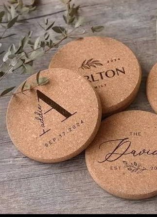 Unique Custom Coasters Bring Style To Every Single Wooden Tabletop